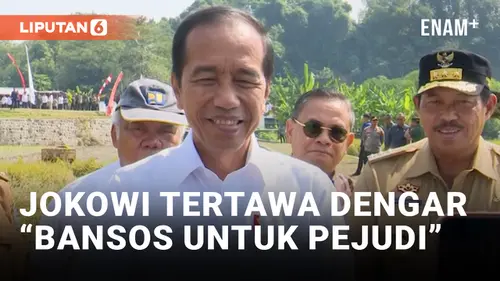 VIDEO: Presiden Jokowi Pastikan Pelaku Judi Online Tidak Peroleh Bansos