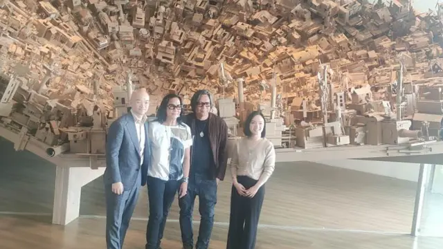 Pasangan Seniman Filipina Pamerkan Karya Unik di Museum MACAN.  foto: dok. Museum MACAN
