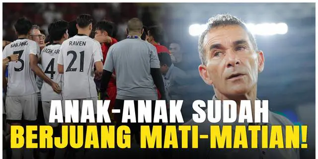 VIDEO: Gerald Vanenburg Akui Kegagalan, Tetap Puji Perjuangan Timnas Indonesia U-23