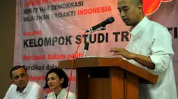 KST semula adalah kelompok simpul aktivis mahasiswa periode 1998. Pasca Gerakan reformasi 1998, KST sempat vakum hingga 2014 ini, Jakarta, (13/10/14). (Liputan6.com/Faisal R Syam)