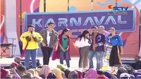 Karnaval SCTV di Alun-Alun Ciamis, Jawa Barat, Minggu (29/6/2019)
