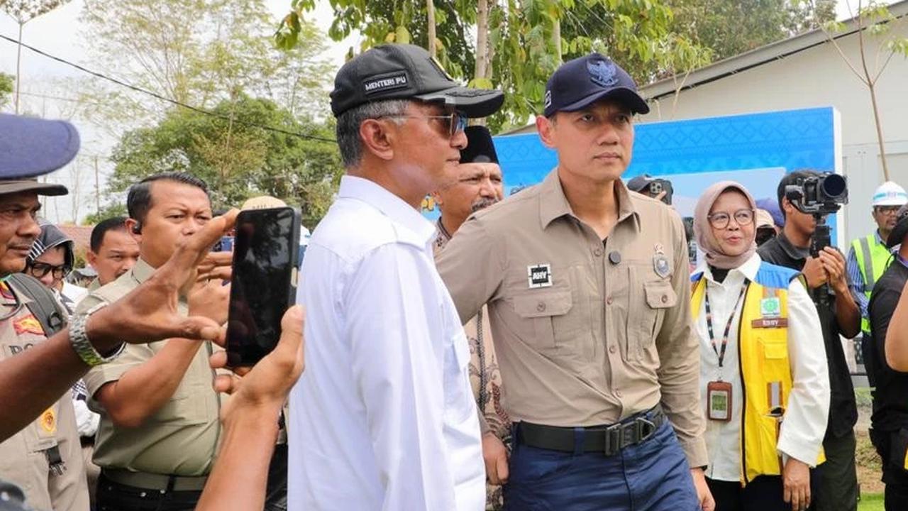 AHY Meresmikan Huntara di Aceh Tamiang