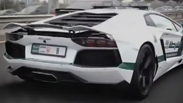 Mobil Mewah Ini untuk Patroli Polisi Dubai