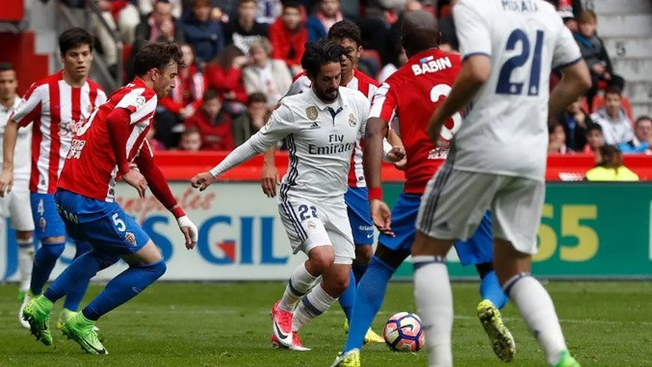 Isco Alarcon (Sporting Gijon Vs Real Madrid)