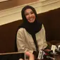 Laudya Cynthia Bella saat klarifikasi soal dirinya yang tak berhijab di filmnya yang akan tayang