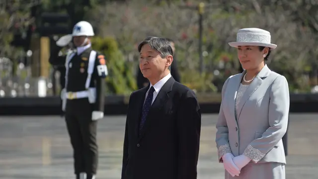 Kaisar Jepang Naruhito di TMP Kalibata