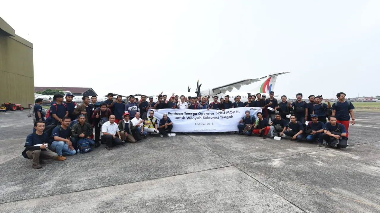 Peduli Gempa Palu-Donggala, Pertamina Kirim Bantuan Tenaga Operator SPBU