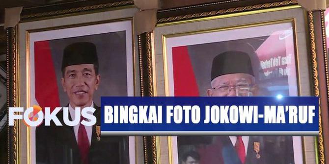 Berburu Bingkai Foto Jokowi-Ma'ruf Jelang Pelantikan di Pasar Baru