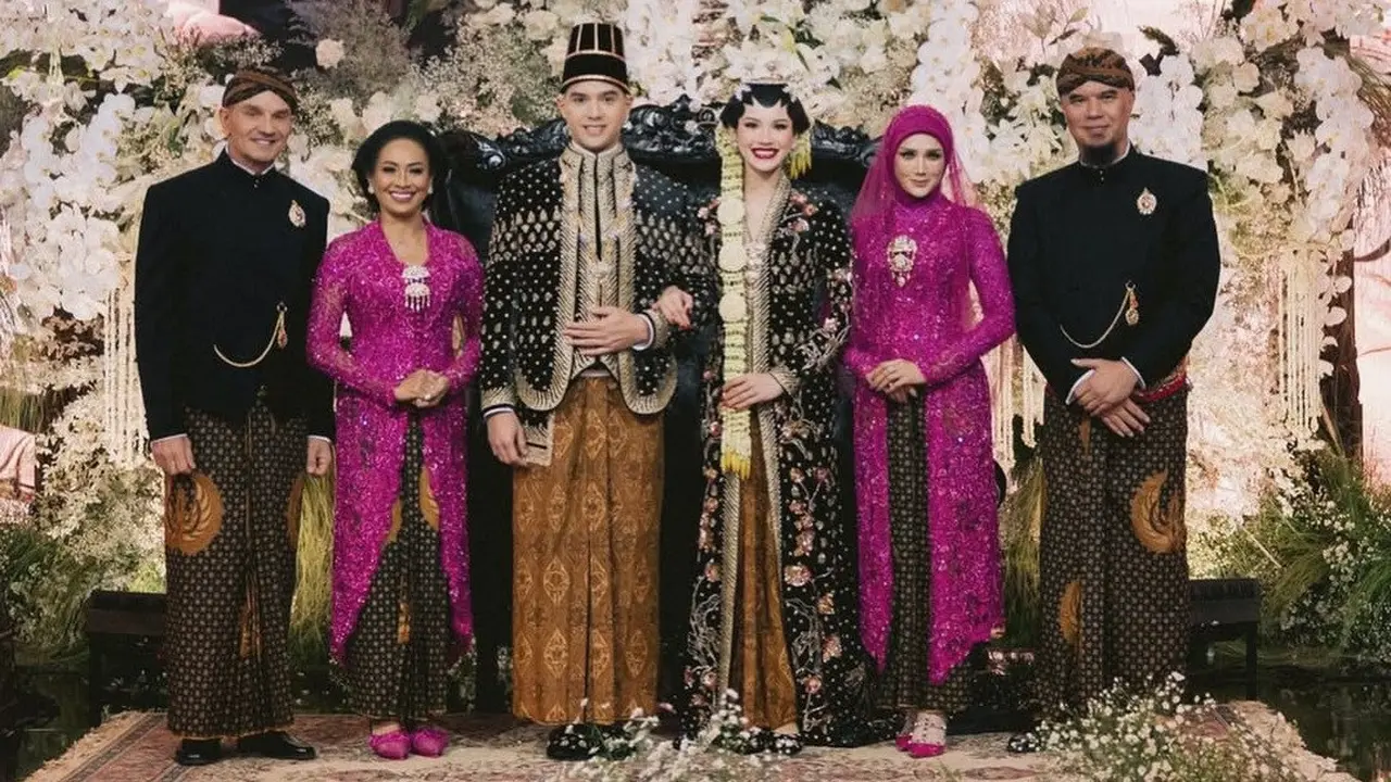 Potret Keluarga Alyssa Daguise di Ngunduh Mantu