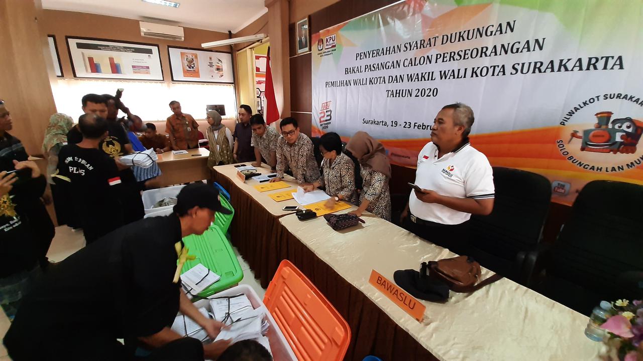 Paslon Wali Kota dan Wakil Wali Kota Solo Jalur Independen Bagyo Wahyono - FX Supardjo