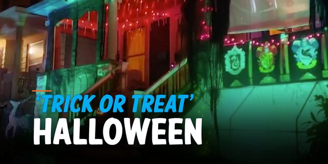 VIDEO: 'Trick or Treat' Halloween Aman di Tengah Berlanjutnya Pandemi Covid-19