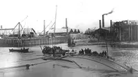 Kapal uap SS Daphne tenggelam pada 3 Juli 1883 dan menewaskan 150 orang. (University of Glasgow)