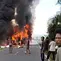 Kecelakaan Maut Bus ALS dan Truk Tangki di Jalan Lintas Sumatera