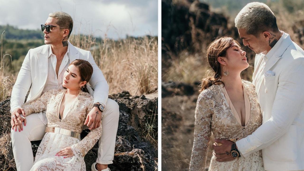 Miller Khan dan Farina Rebecca (Foto: Instagram/claus_schmidtt)