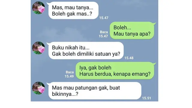 6 Chat Pacar Bahas Masa Depan Setelah Menikah Ini Bikin Baper