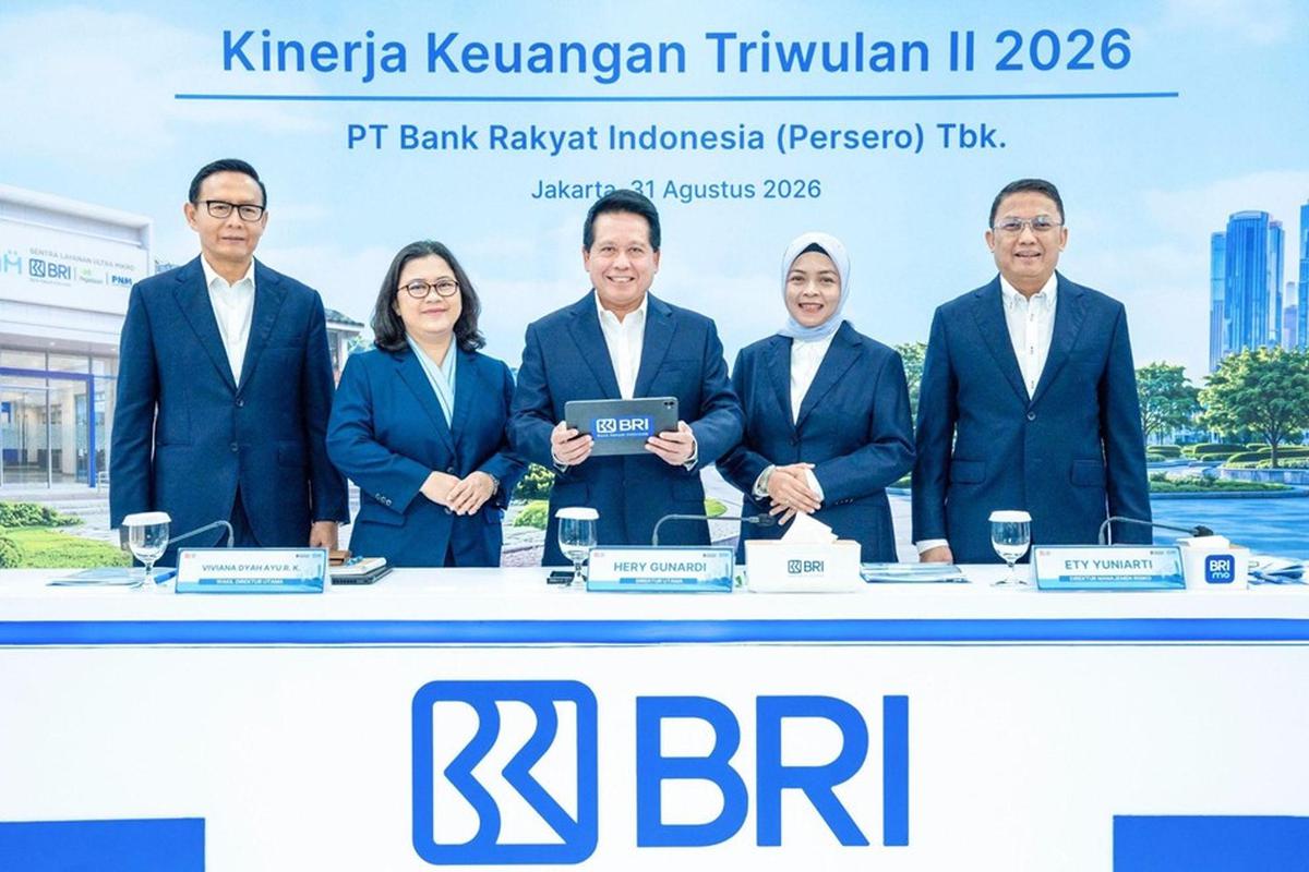 Ekspansi Kredit dan Penguatan Dana Murah Bawa Laba BRI Tumbuh 17,5 Persen Jadi Rp31,2 Triliun