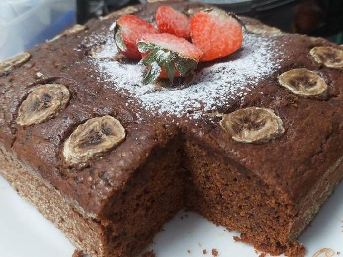 Resep Choco Banana Cake Oat