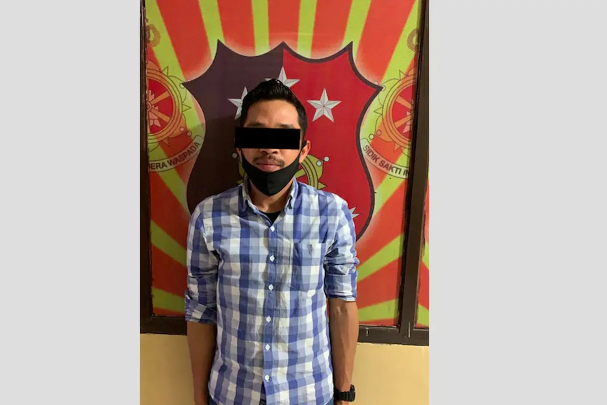 Karyan BRI Unit Otting itu membawa kabur uang ratusan juta dari puluhan nasabah (Dok: Polisi)