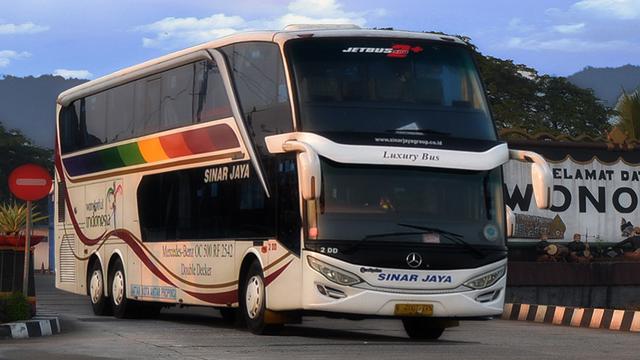 Bus double decker Sinar Jaya (sinarjayagroup.co.id)