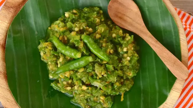 Resep Sambal Hijau Tanpa Pucat, Kunyit dan Jeruk Nipis Jadi Kuncinya