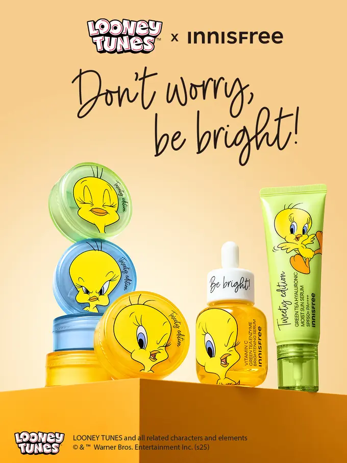 Kolaborasi Terbaru INNISFREE X Looney Tunes (photo by INNISFREE Indonesia)