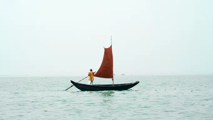 Demi Bertemu Istri, Pria Ini Nekat Dayung Perahu Karet Sendirian dari Thailand ke India