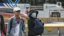 Tujuan WFH dan hybrid working juga diharapkan dapat mengurangi polusi udara. Hal ini berkaitan dengan berkurangnya penggunaan kendaraan pribadi para pekerja ke kantor. (Liputan6.com/Faizal Fanani)