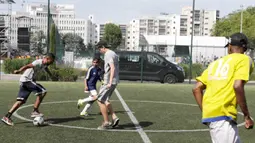 Turnamen ini memiliki kampanye khusus, yakin Football for Humanity dan Football for Solidarity. (Bola.com/Vitalis Yogi Trisna)