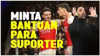 Berita video pelatih Arsenal, Mikel Arteta meminta bantuan para suporter untuk memberikan dukungan saat Arsenal menghadapi Porto di leg kedua babak 16 besar Liga Champions.
