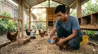 Cara Menangani Ayam yang Terlihat Sakit, Sederhana tapi Bisa Menyelamatkan