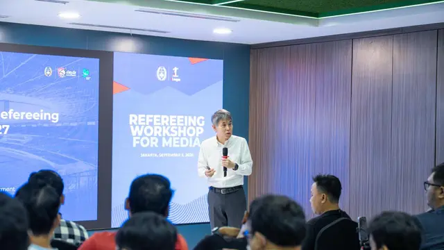 Refereeing Workshop for Media jelang BRI Super League 2026/2027