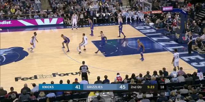 VIDEO : GAME RECAP NBA 2017-2018, Grizzlies 105 vs Knicks 99
