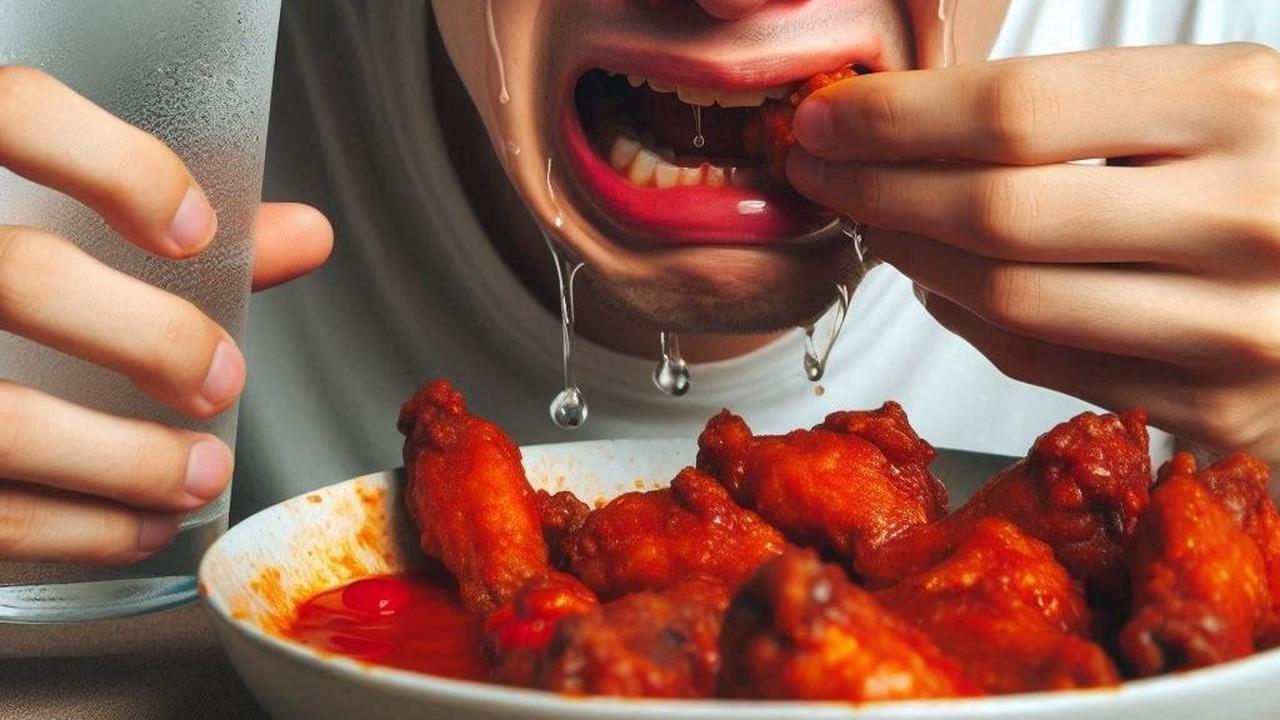 9 . Konsumsi Makanan Pedas dan Hangat