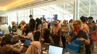 Pameran Pendidikan dan Terbesar di Indonesia (Dewi divianta/Liputan6.com)