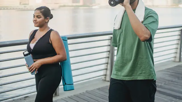 Air kelapa usai olahraga