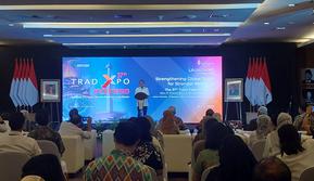 Menteri Perdagangan (Mendag) Zulkifli Hasan membuka acara Trada Expo Indonesia (TEI) ke-37 di Kementerian Perdagangan, Rabu (10/8/2022).