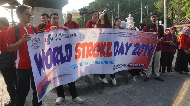 Peringatan Hari Stroke Sedunia di Solo