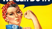 Poster Rosie the Riveter yang melegenda