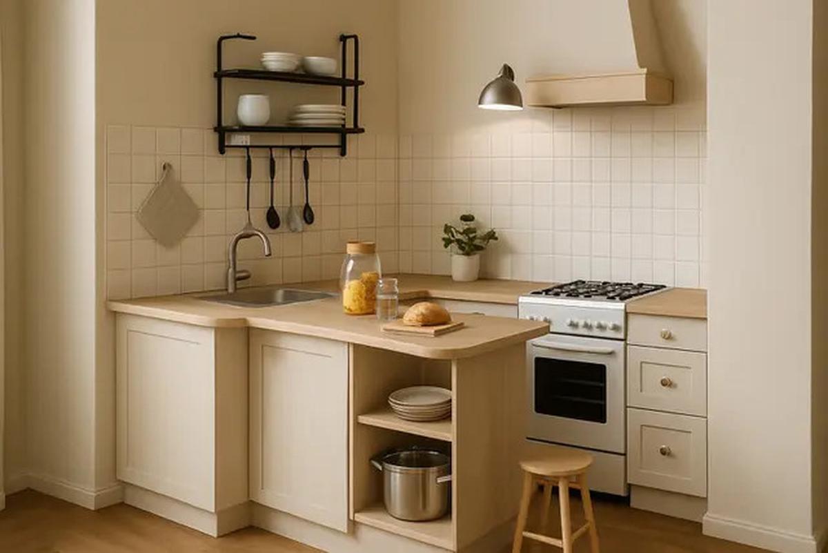 7 Model Kitchen Island di Dapur Kecil 2025, Solusi Fungsional &amp; Estetik