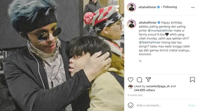 Atta Halilintar (Foto: Instagram/@attahalilintar)