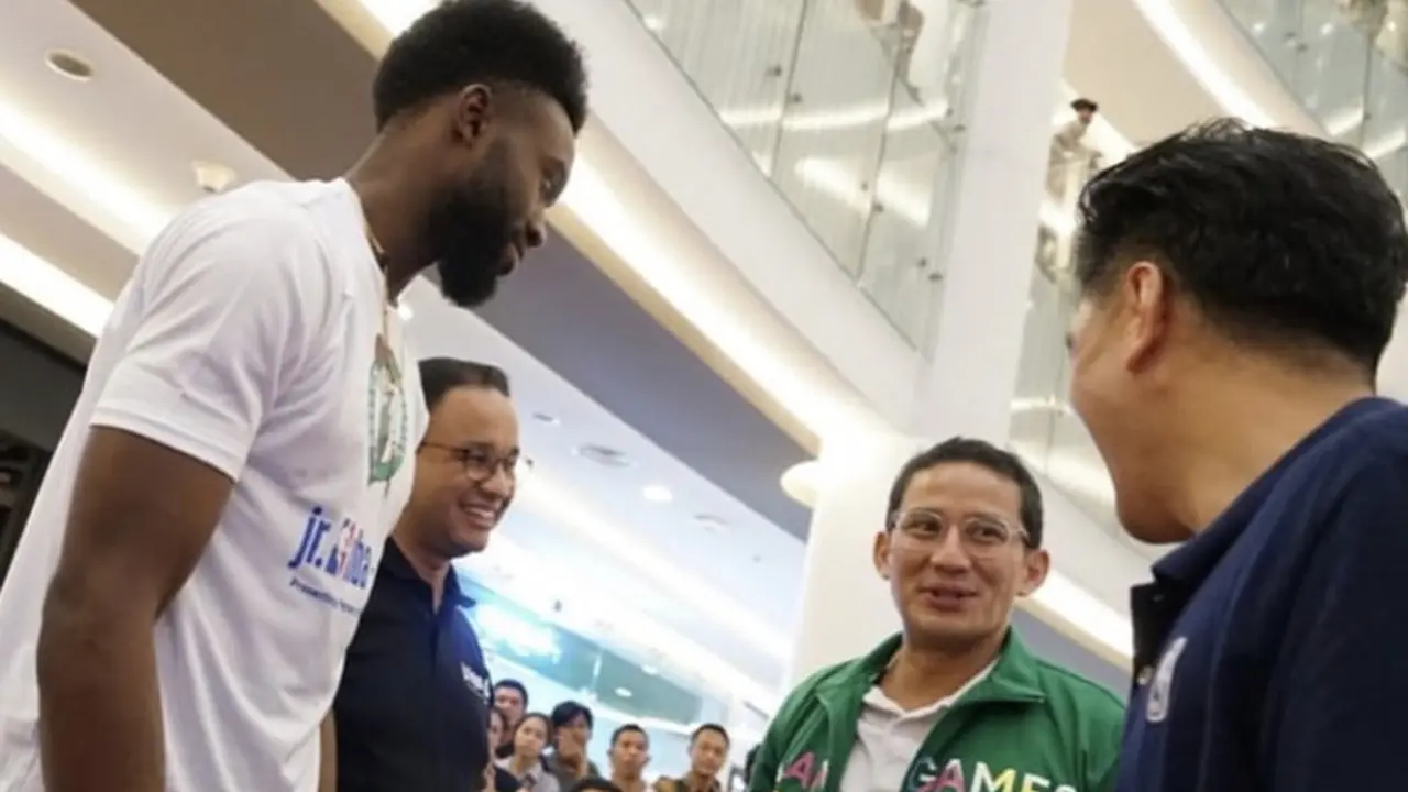 Sandiaga Uno dan Anies Baswedan
