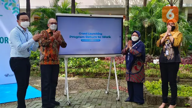 Peresmian Return to Work di RS Pelni, Senin (13/12/2022).
