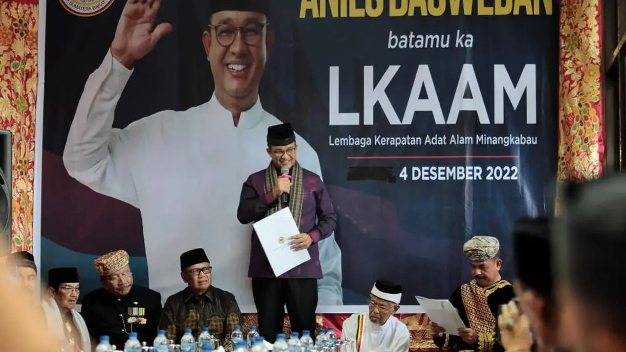Capres Partai Nasdem Anies Baswedan safari ke Padang, Sumatera Barat.