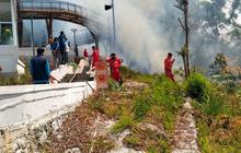 Kebakaran Hutan di Objek Wisata Menara Pandang Samosir, Area Terbakar Capai 50 Hektare