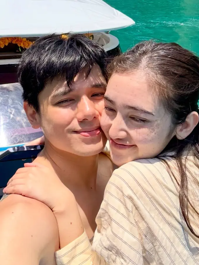 Ranty Maria saat Honeymoon ke Thailand bersama Rayn Wijaya. [@raynwijaya26]