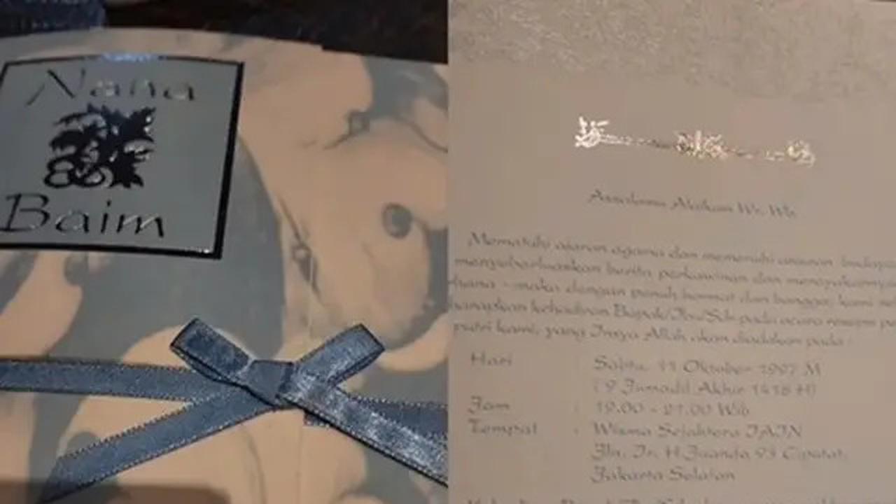 Kisah Haru Najwa Shihab Kenang Momen Pernikahan, Tunjukkan Kertas Undangan hingga Souvenir