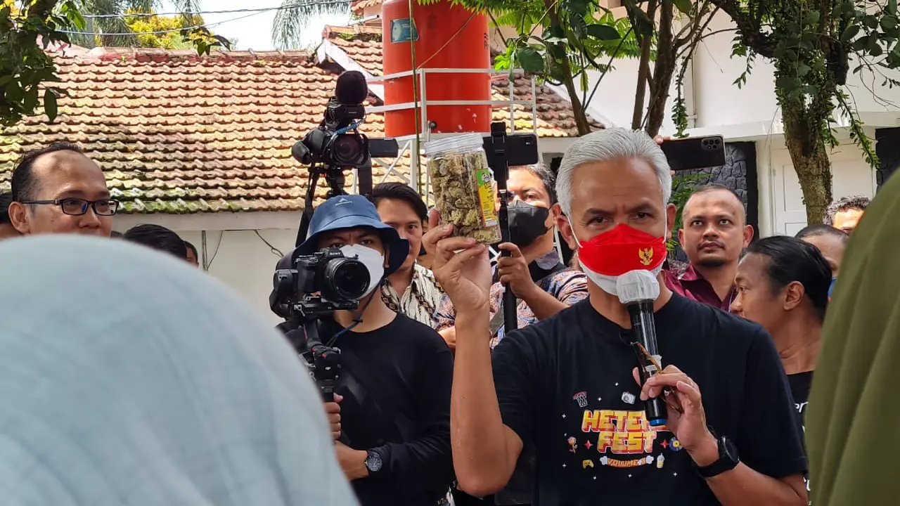 Gubernur Jawa Tengah Ganjar Pranowo