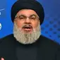 Pemimpin Hizbullah dan salah satu tokoh paling menonjol di Lebanon, Hassan Nasrallah. (AFP)