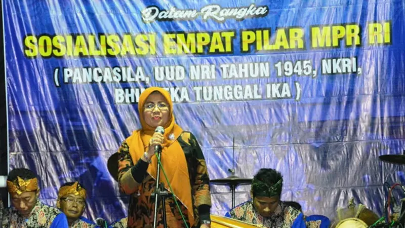 Lewat Campursari, MPR RI Sosialisasi Empat Pilar di Desa Karangsemi