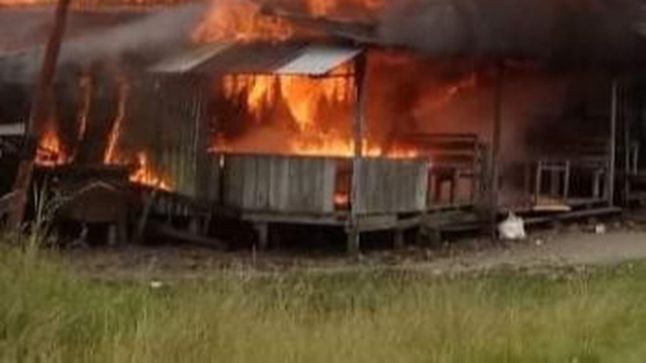 KKB Bakar Pasar Yapimakot di Pegunungan Bintang Papua
